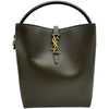 サンローラン SAINT LAURENT ル・トロントセット バケットバッグ 742828 カーキ レザー レディース ショルダーバッグ