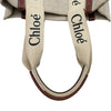 クロエ Chloe ウッディミディアムトート ベージュ レザー/キャンバス レディース トートバッグ