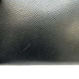 セリーヌ CELINE ロゴラウンドファスナー長財布 ブラック ゴールド金具 レザー レディース 長財布