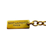サンローラン SAINT LAURENT カサンドラチャームブレスレット ゴールド メタル アクセサリー