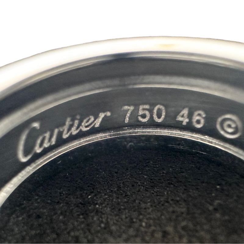 カルティエ Cartier C2リング SM #6 750WG ジュエリー | 中古ブランド 