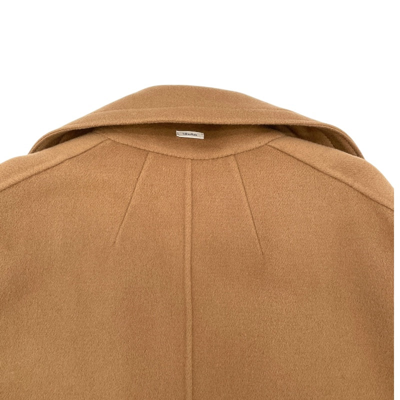 S Max Mara ダブルブレストベルテッドコート 901616136 ベージュ ウール レディース トレンチコート