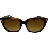 トムフォード TOM FORD サングラス TF1216 ブラウン ゴールド金具 プラスチック ユニセックス サングラス