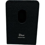 クリスチャン・ディオール Christian Dior カードホルダー＆マグネットフォンスタンド 2ESCH185MLM ブラック レザー メンズ カードケース