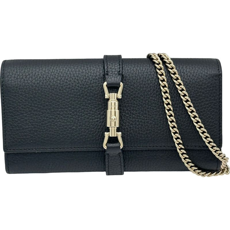 グッチ GUCCI ジャッキー1961チェーンウォレット 652681 ブラック