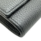 グッチ GUCCI ジャッキー1961チェーンウォレット 652681 ブラック ゴールド金具 レザー ユニセックス 長財布