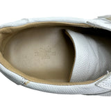 エルメス HERMES ブーメラン ローカットスニーカー ホワイト レザー メンズ スニーカー