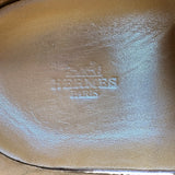 エルメス HERMES クイック ローカットスニーカー ホワイト レザー メンズ スニーカー