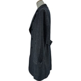 TAGLIATORE ARDEN ハウンドゥースチェスターコート 77FIC96 ネイビー コットン メンズ トレンチコート