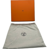 エルメス HERMES ヴァンキャトル29 D刻印 ブルーアンクル シルバー金具 トゴ/スイフト レディース ショルダーバッグ