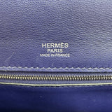 エルメス HERMES ヴァンキャトル29 D刻印 ブルーアンクル シルバー金具 トゴ/スイフト レディース ショルダーバッグ