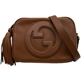 グッチ GUCCI ブロンディスモール ショルダーバッグ 742360 ブラウン ゴールド金具 レザー レディース ショルダーバッグ