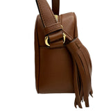 グッチ GUCCI ブロンディスモール ショルダーバッグ 742360 ブラウン ゴールド金具 レザー レディース ショルダーバッグ