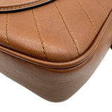 グッチ GUCCI ブロンディスモール ショルダーバッグ 742360 ブラウン ゴールド金具 レザー レディース ショルダーバッグ