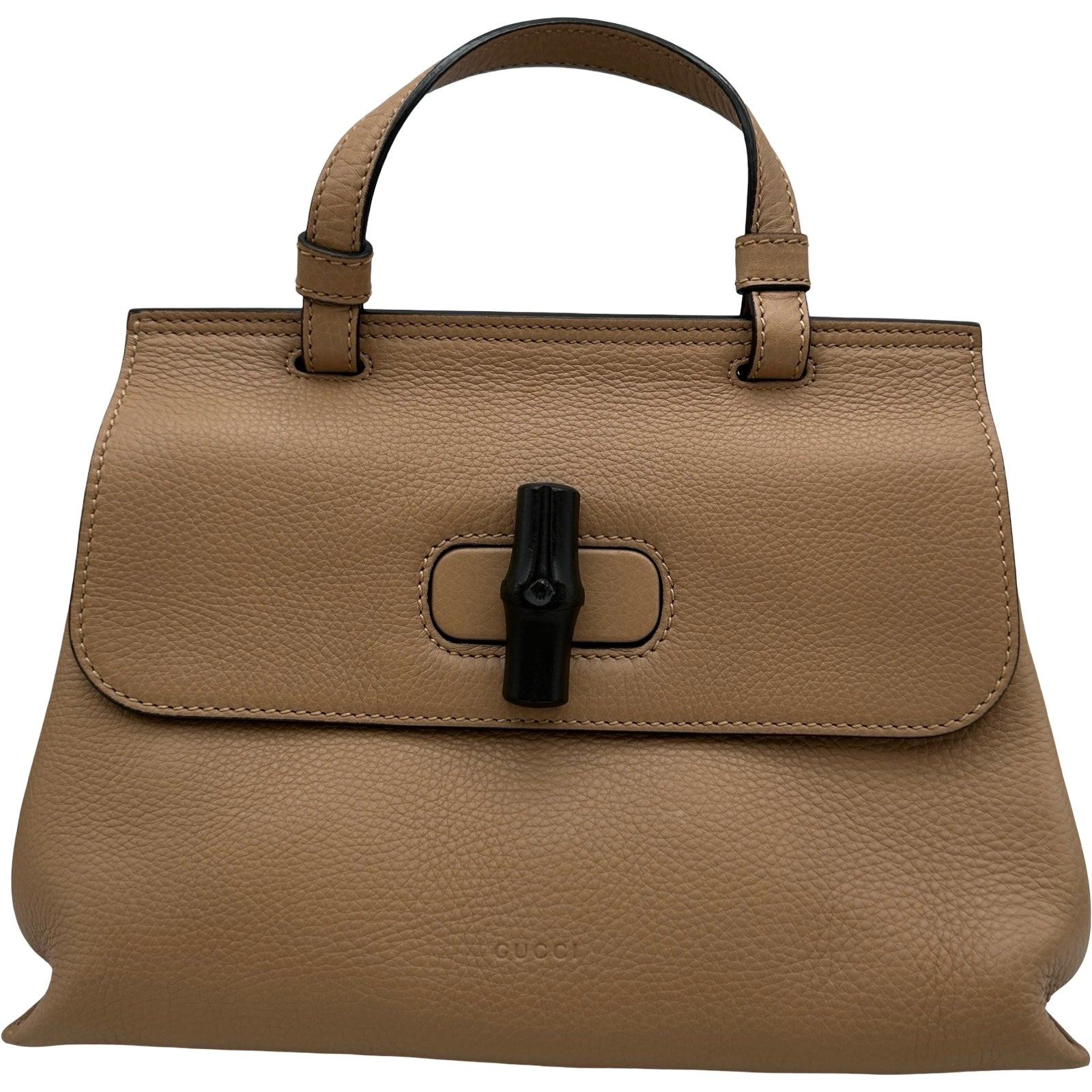 グッチ GUCCI バンブーデイリー2WAYバッグ 300831 ベージュ シルバー 