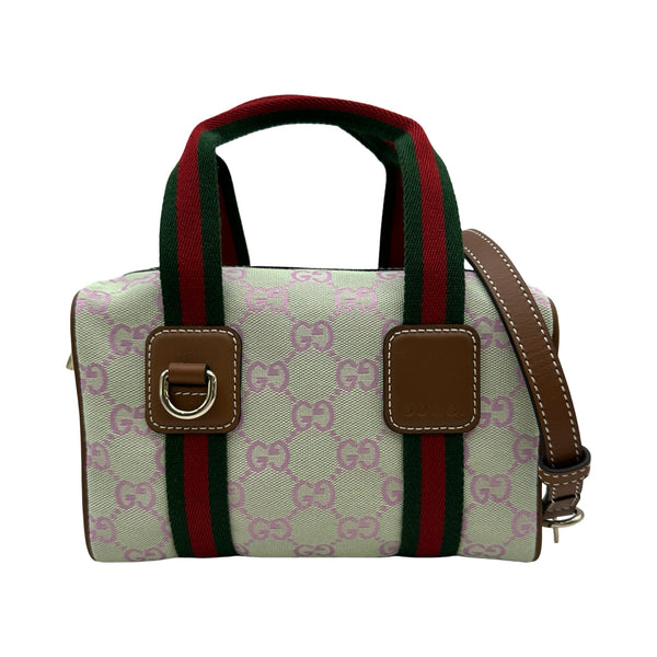 グッチ GUCCI シェリーライン2WAYミニボストンバッグ 859055 ライト