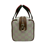 グッチ GUCCI シェリーライン2WAYミニボストンバッグ 859055 ライトグリーン GGキャンバス/レザー レディース ショルダーバッグ