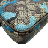 グッチ GUCCI GGスプリームカモフラージュスモールクロスボディショルダー 839155 ベージュ/ブルー GGスプリーム ユニセックス ショルダーバッグ