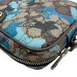 グッチ GUCCI GGスプリームカモフラージュスモールクロスボディショルダー 839155 ベージュ/ブルー GGスプリーム ユニセックス ショルダーバッグ