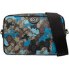 グッチ GUCCI GGスプリームカモフラージュスモールクロスボディショルダー 839155 ベージュ/ブルー GGスプリーム ユニセックス ショルダーバッグ