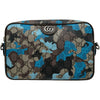 グッチ GUCCI GGスプリームカモフラージュスモールクロスボディショルダー 839155 ベージュ/ブルー GGスプリーム ユニセックス ショルダーバッグ