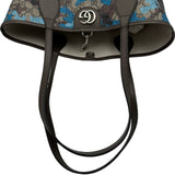 グッチ GUCCI GGスプリームカモフラージュトートバッグ 858016 ベージュ/ブルー GGスプリーム ユニセックス トートバッグ