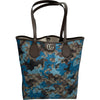グッチ GUCCI GGスプリームカモフラージュトートバッグ 858016 ベージュ/ブルー GGスプリーム ユニセックス トートバッグ