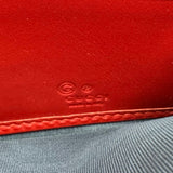 グッチ GUCCI GGブルームス二つ折り長財布 546367 ベージュ/ブルー GGキャンバス・レザー レディース 長財布
