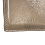 クリスチャン・ディオール Christian Dior レディディオールロータスウォレット S0181OVRB ベージュ パテント レディース 三つ折り財布
