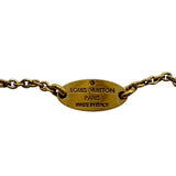 ルイ・ヴィトン LOUIS VUITTON エセンシャルVネックレス ゴールド メタル アクセサリー