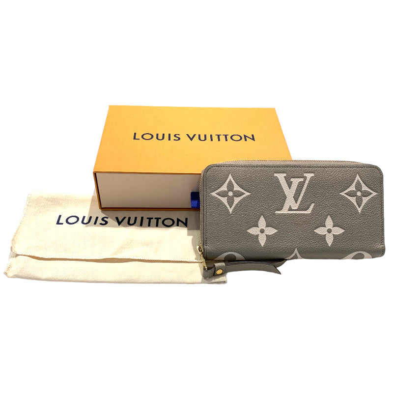 ルイ・ヴィトン LOUIS VUITTON ジッピー・ウォレット M69794 トゥルトレール クレーム モノグラム・アンプラントレザー レディース  長財布