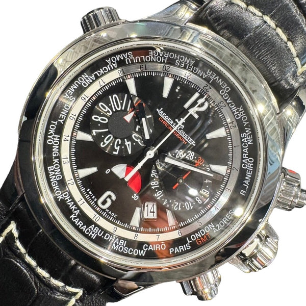 ジャガー・ルクルト JAEGER-LE COULTRE マスターコンプレッサーエクストリームワールドクロノグラフ 150.8.22 SS メンズ 腕時計