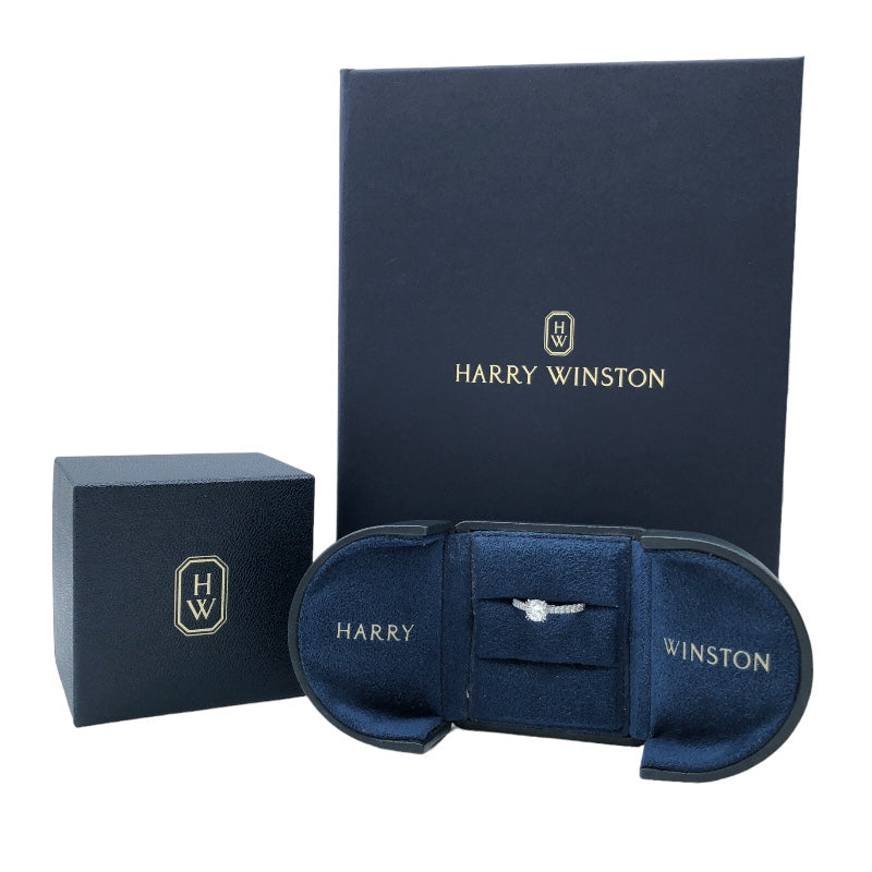 ハリーウィンストン HARRY WINSTON ブリリアント ラブ エンゲージリング Pt950 ジュエリー | 中古ブランドリユースショップ  OKURA(おお蔵)