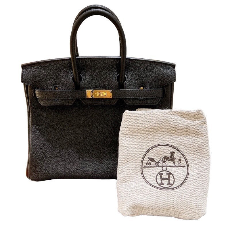 エルメス HERMES バーキン25 B刻印 ブラック・ゴールド金具 牛革 トゴ レディース ハンドバッグ | 中古ブランドリユースショップ  OKURA(おお蔵)