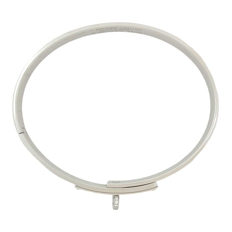 エルメス HERMES ケリーブレスレット ダイヤモンド XL  K18WG ジュエリー