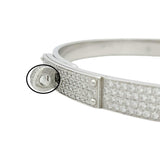 エルメス HERMES ケリーブレスレット ダイヤモンド XL  K18WG ジュエリー