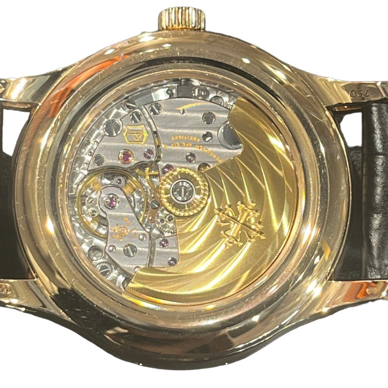 パテック・フィリップ PATEK PHILIPPE アニュアルカレンダー 5205R-001 K18PG メンズ 腕時計