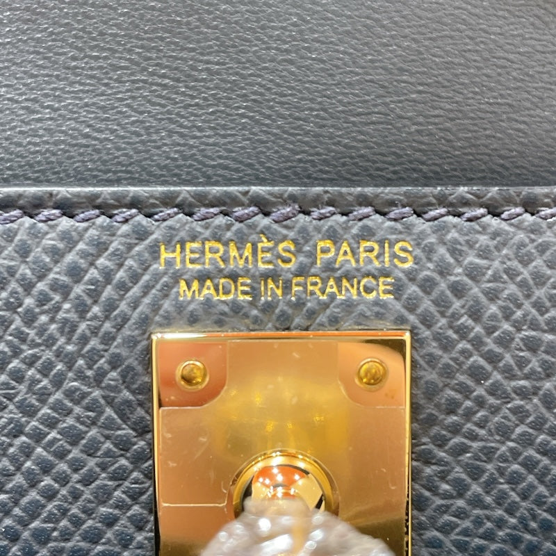 エルメス HERMES ミニケリー2　 W刻印 グリミスティ・ゴールド金具  エプソン レディース ショルダーバッグ