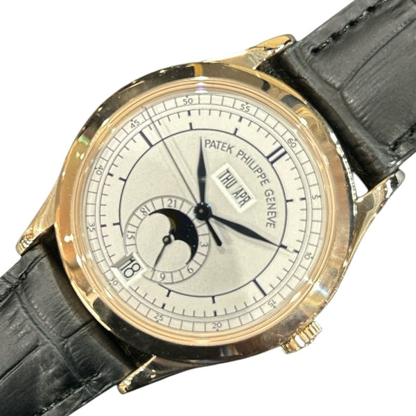 パテック・フィリップ PATEK PHILIPPE アニュアルカレンダー 5396R-001 K18ピンクゴールド/革ベルト 自動巻き メンズ 腕時計