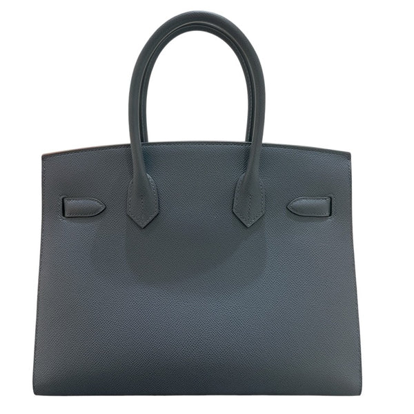 エルメス HERMES バーキン30 セリエ W刻印 グリミスティ・シルバー金具  エプソン レディース ハンドバッグ
