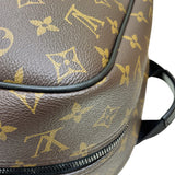 ルイ・ヴィトン LOUIS VUITTON ディーンバックパック M45335 ブラウン モノグラム・マカサー キャンバス/レザー メンズ リュック・デイパック