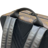 ルイ・ヴィトン LOUIS VUITTON ディーンバックパック M45335 ブラウン モノグラム・マカサー キャンバス/レザー メンズ リュック・デイパック