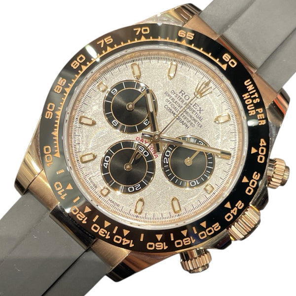 ロレックス ROLEX デイトナ メテオライト 116515LN K18ピンクゴールド/ラバーベルト 自動巻き メンズ 腕時計
