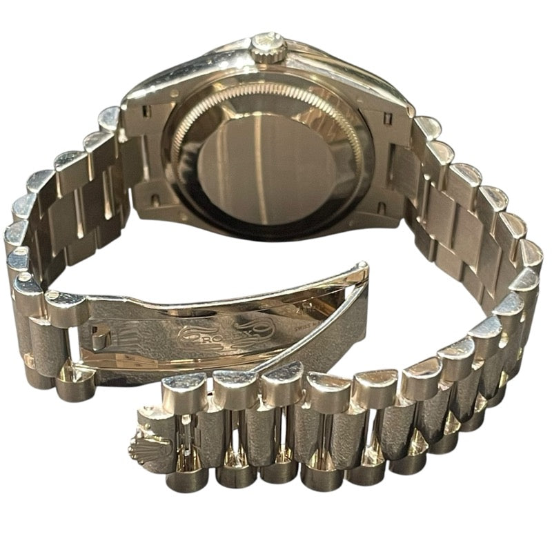 ロレックス ROLEX デイデイト36 126349RBR K18ホワイトゴールド メンズ 腕時計