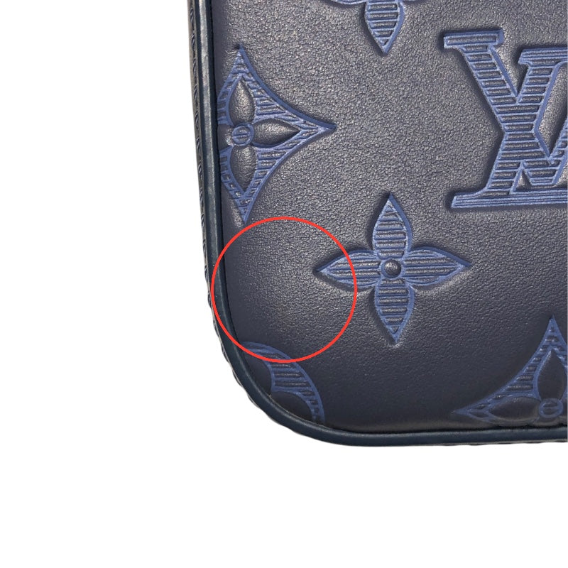 ルイ・ヴィトン LOUIS VUITTON デュオメッセンジャー M45730 モノグラムシャドウ モノグラムシャドウ メンズ ショルダーバッグ