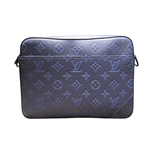 ルイ・ヴィトン LOUIS VUITTON デュオメッセンジャー M45730 モノグラムシャドウ モノグラムシャドウ メンズ ショルダーバッグ
