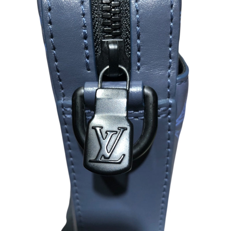 ルイ・ヴィトン LOUIS VUITTON デュオメッセンジャー M45730 モノグラムシャドウ モノグラムシャドウ メンズ ショルダーバッグ