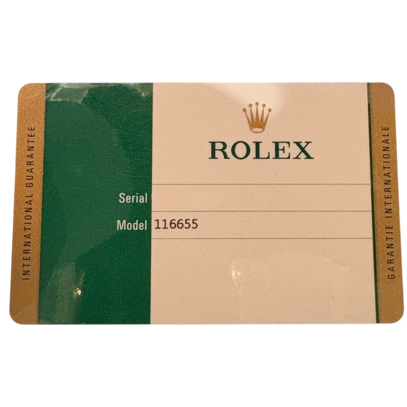 ロレックス ROLEX ヨットマスター40 116655 K18PG メンズ 腕時計