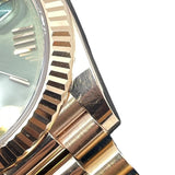 ロレックス ROLEX デイデイト40オリーブグリーン ランダムシリアル 228235 オリーブグリーン K18PG 自動巻き メンズ 腕時計