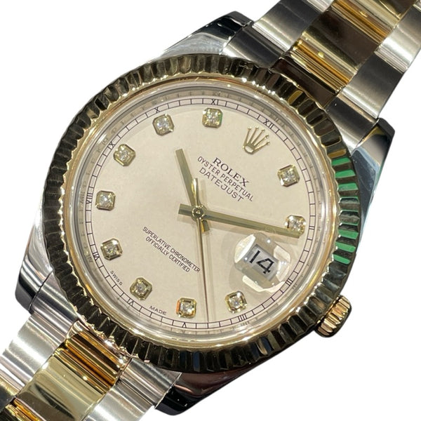 ロレックス ROLEX デイトジャスト2 116333G K18イエローゴールド/ステンレススティール 自動巻き メンズ 腕時計